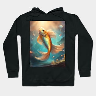 Tempestuous adventure pose Hoodie